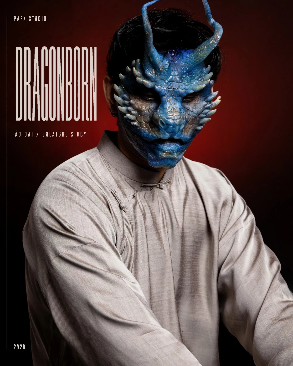 DRAGONBORN   X   AO DAI MOC NHIEU campaign poster